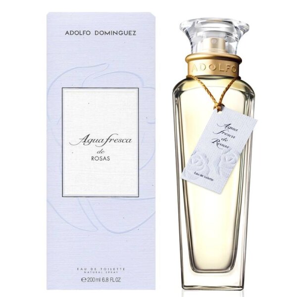 Adolfo Dominguez Agua Fresca de Rosas 200 ml EDT Spray